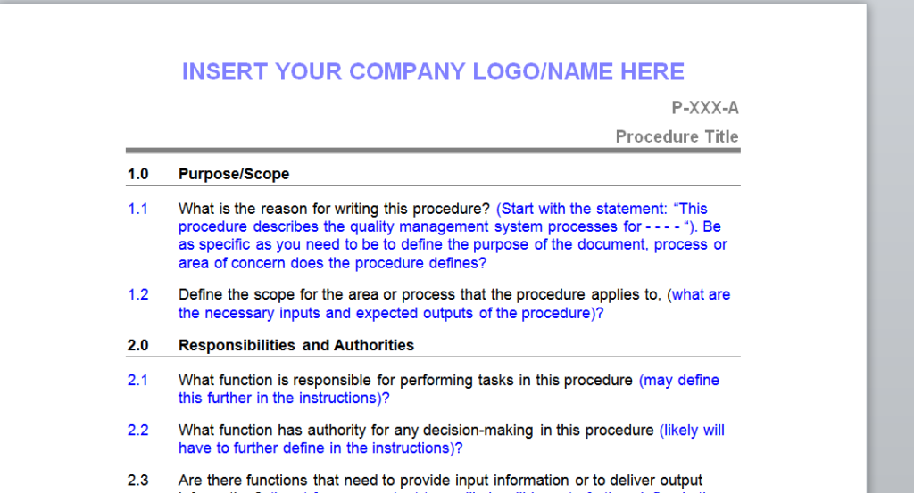 AS9100 Rev D Forms - AS9100 Store
